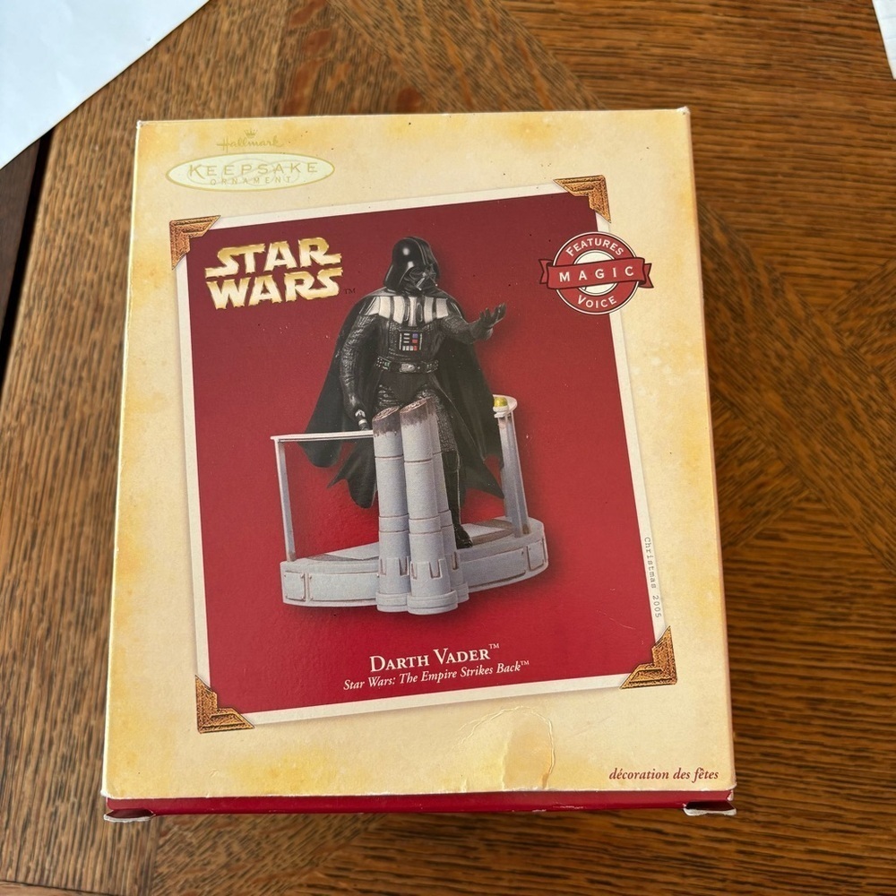2005 Hallmark Star Wars Darth Vader Keepsake Ornament